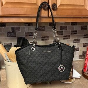 Michael Kors Black Tote Bag